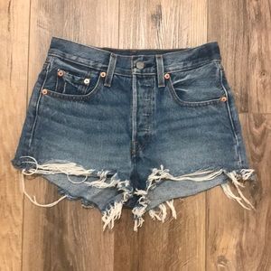 Levi’s 501 Denim shorts with button fly NWOT